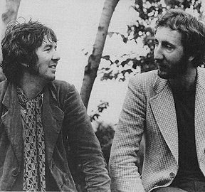 Ronnie Lane and Pete Townshend 1977